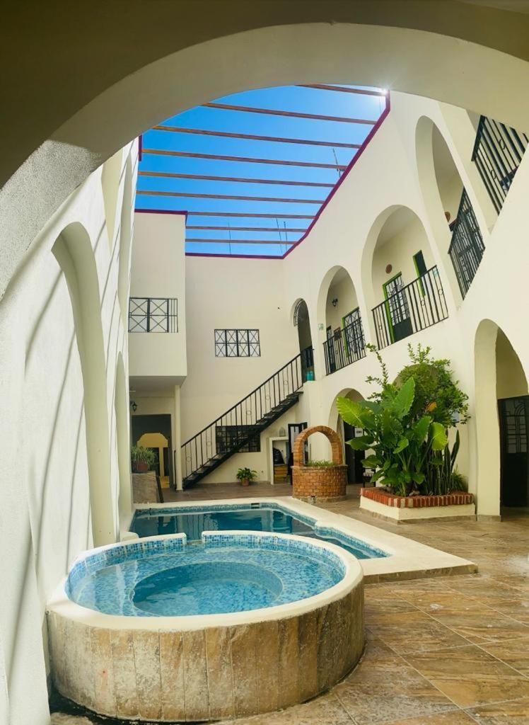 Hotel Dona Chela En Calvillo Exterior foto